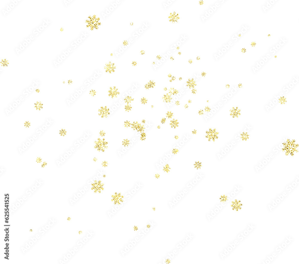 Gold glitter snowflake confetti Gold glitter snowflake confetti