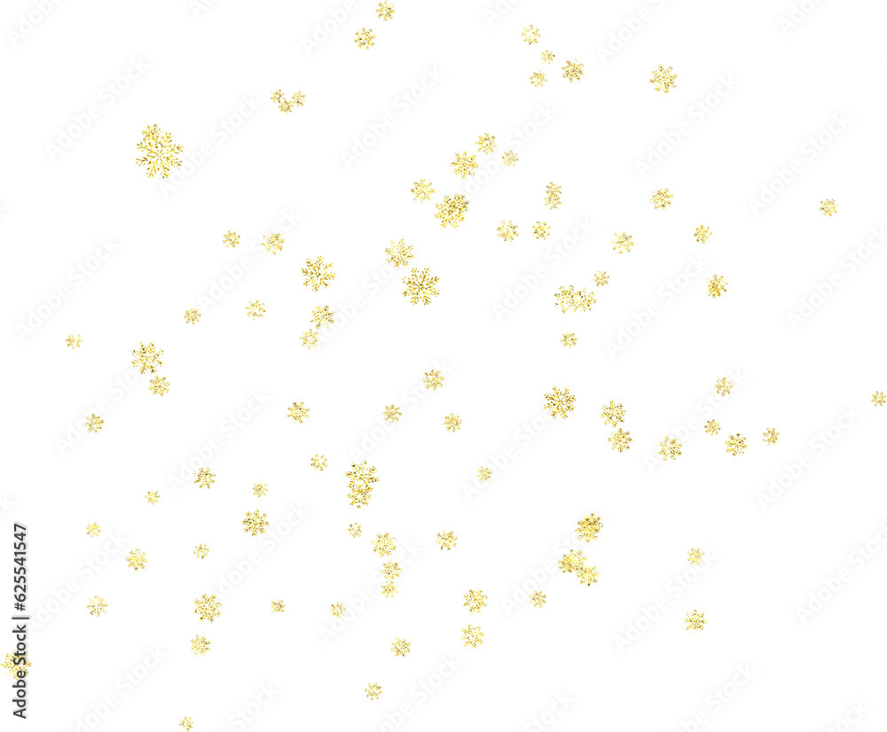 Gold glitter snowflake confetti Gold glitter snowflake confetti