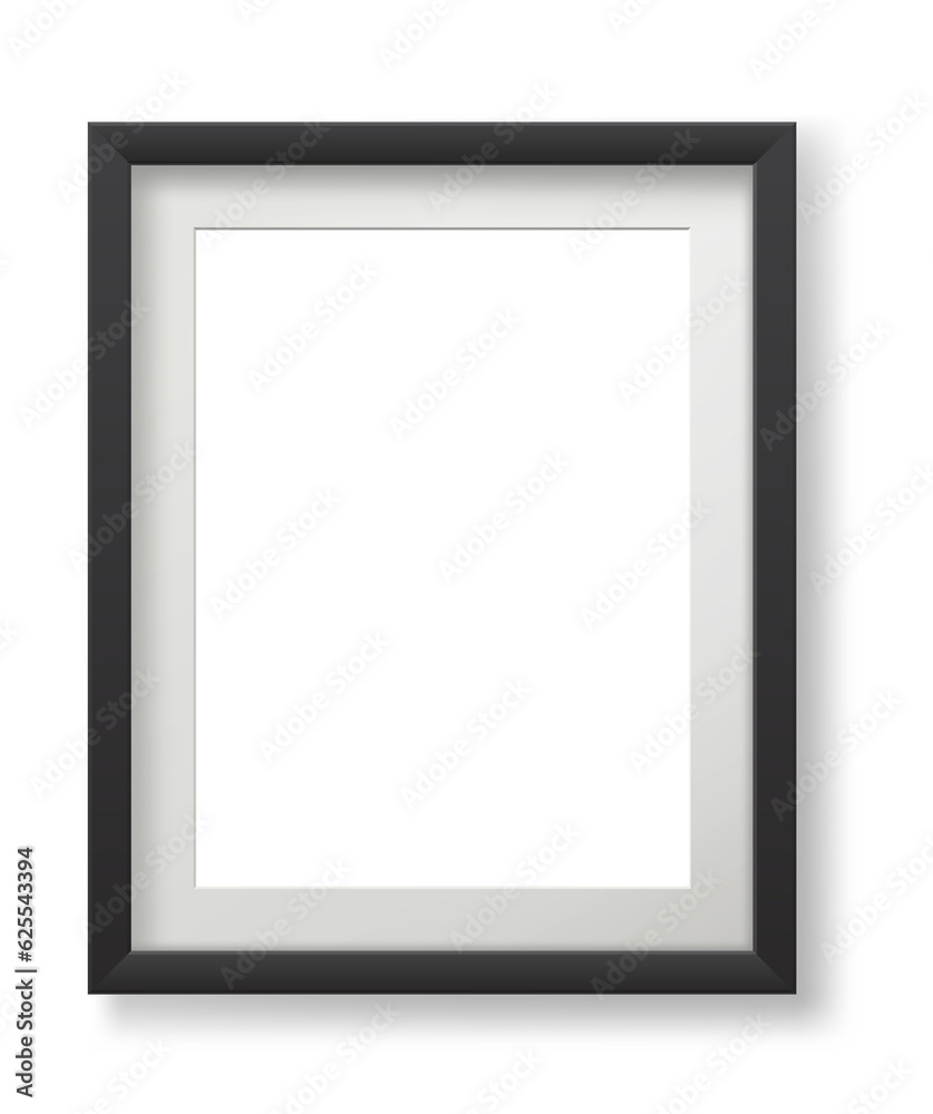 Obraz premium Modern black picture frame