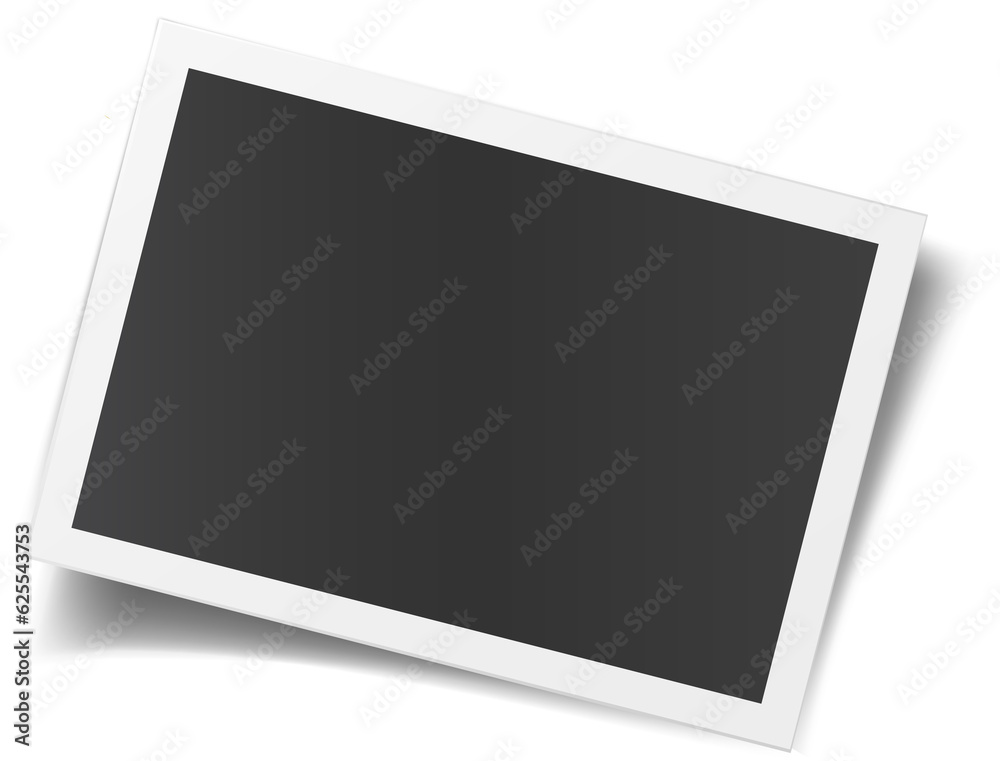 Retro realistic photo frame Retro realistic photo frame