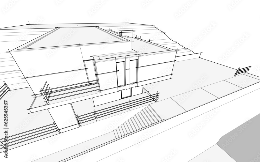 Fototapeta premium house blueprint