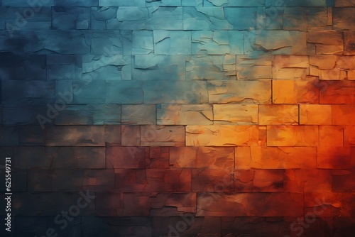 Abstract Texture Panorama Background: Wallpaper. Generative AI