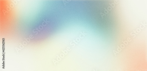 Fotografia Light blue pink coral peach orange yellow lemon lime green abstract background for design