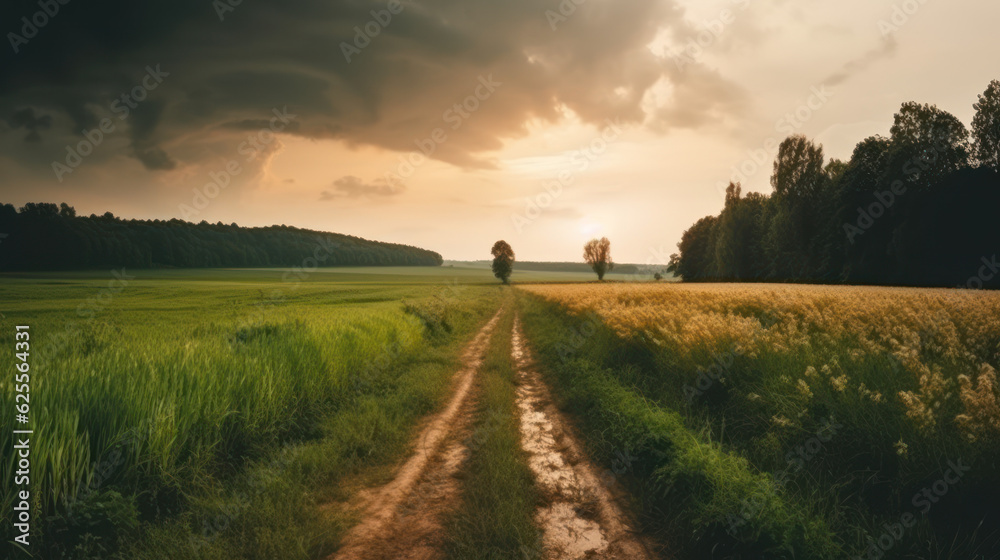 Obraz premium Path in the nature