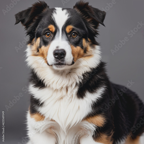 Border collie Portrait © Multiverso Design