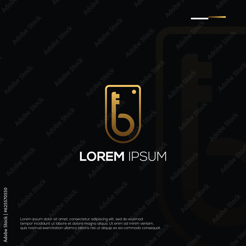 Fototapeta premium Keysale Logo Design