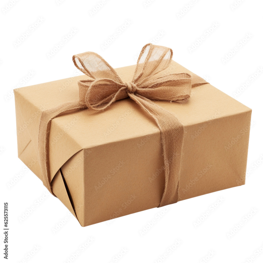 Obraz premium gift box isolated on white