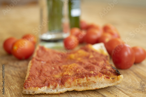 Fotografie pizza and beer