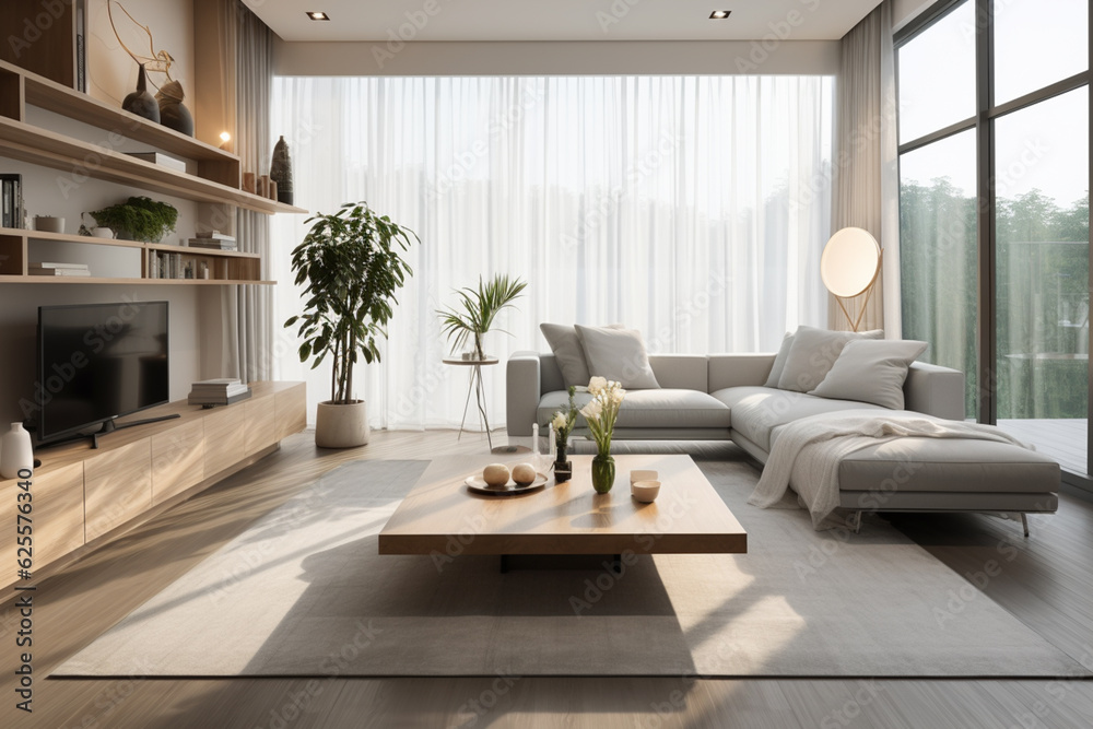 Modern simple wind home display interior design with natural light
Modern simple wind home display interior design with natural light