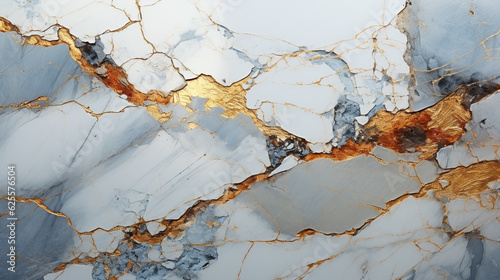 Beautiful green, grey and gold marble texture background