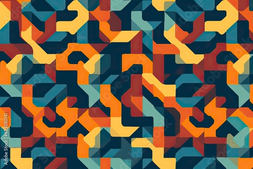 A background with intricate patterns illustration.