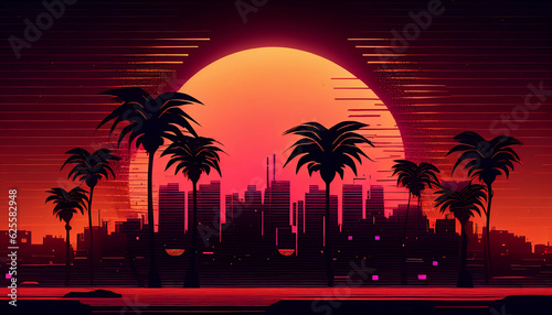 Synth Sunset