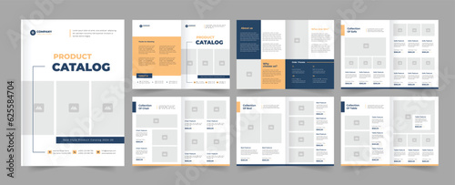 Product catalog Template and Look book layout.