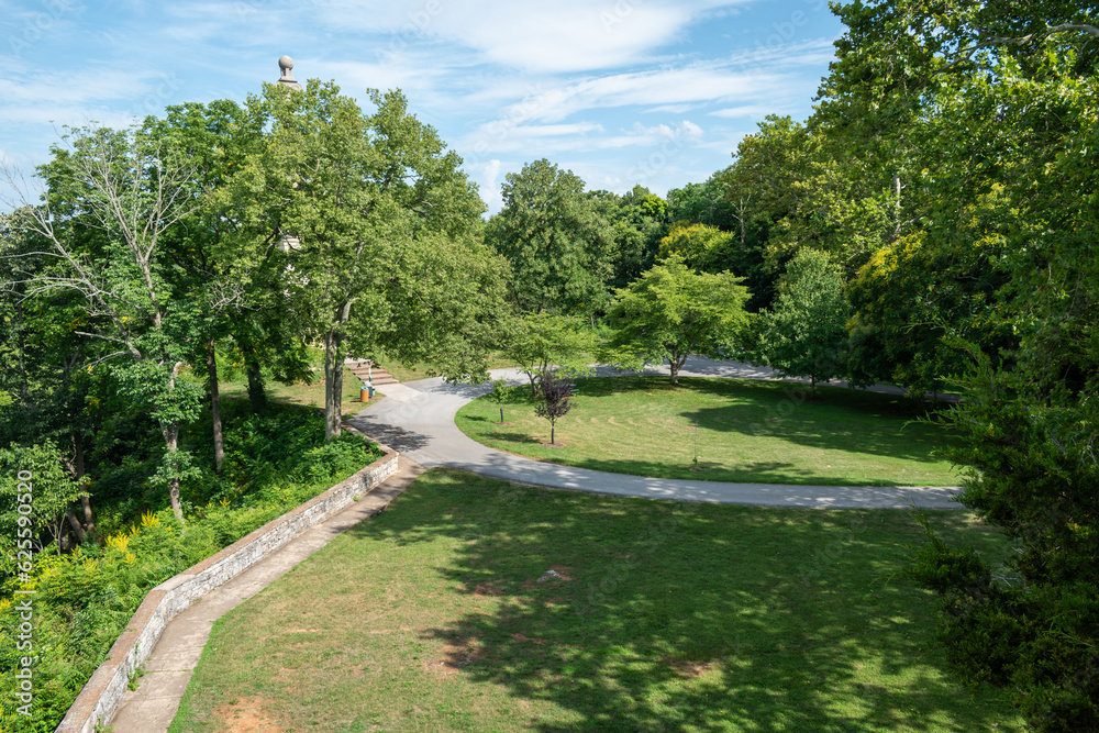 Rumsey Monument Park in Shepherdstown, West Virginia