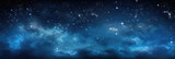 Wide blue nebula starry sky technology sci-fi background material