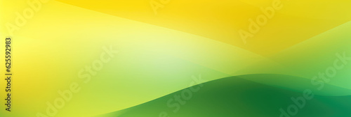 Wide yellow-green curve gradient background material