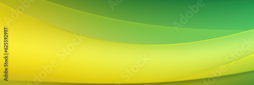 Wide yellow-green curve gradient background material