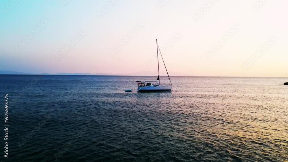 sailboat in the sea