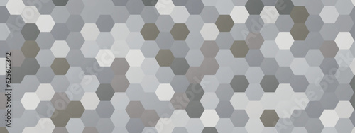 Abstract geometric hexagon white and gray color background. Computer digital drawing. white background. triangle tunnel. Modern Abstract vector illustration. Poster, wallpaper, Landing page. hexagon. 