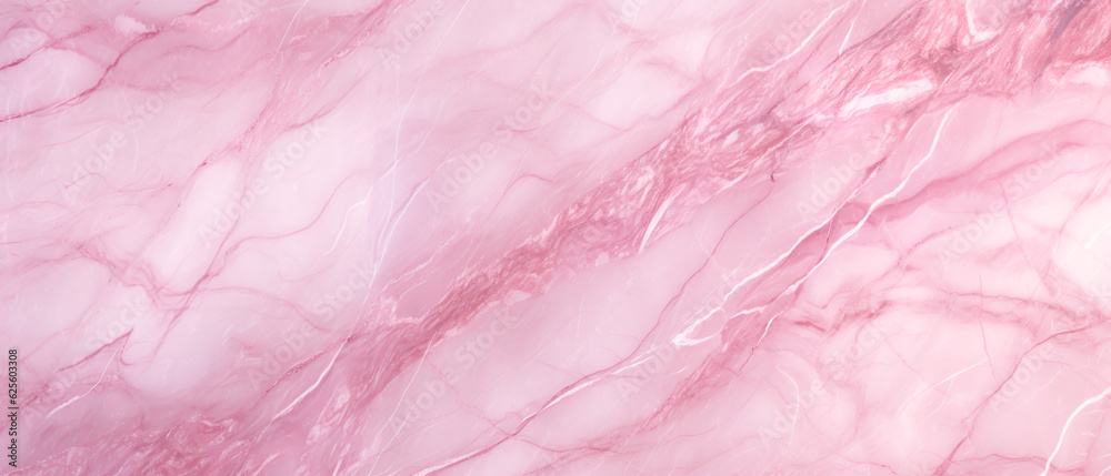 Top view abstract pink marble texture background. Texture of natural stone. 