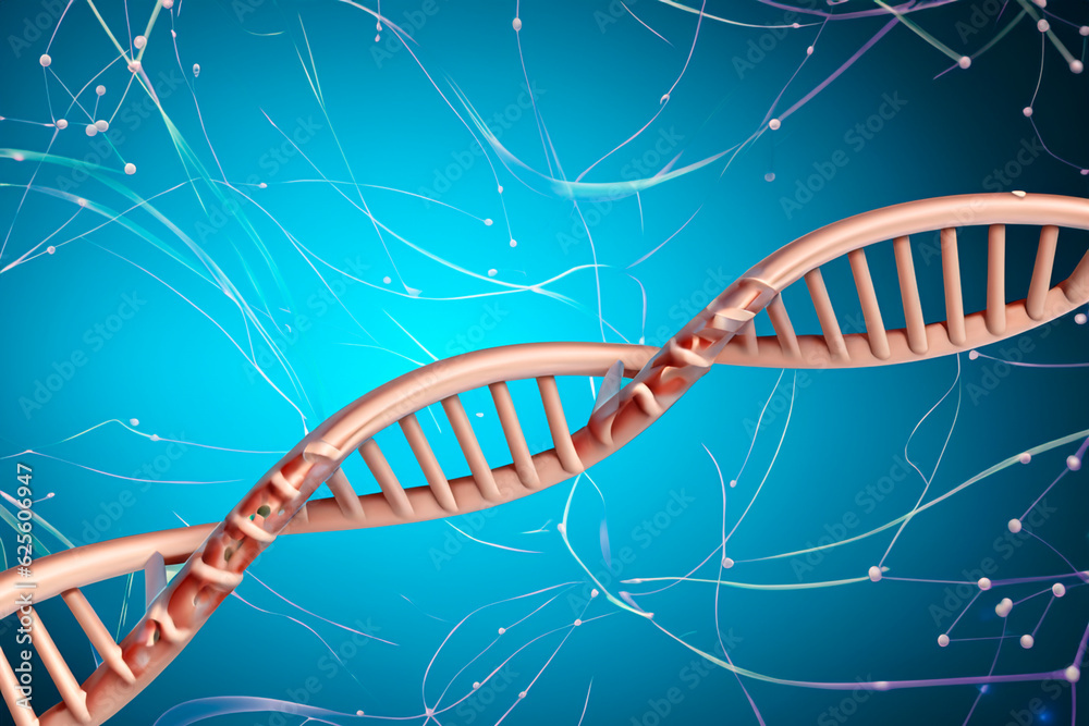 dna-illustration-of-the-molecular-structure-of-dna-strands-of-human