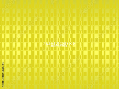 Premium background design with yellow luxury motifs. Vector horizontal template, for digital lux business banners, contemporary formal invitations, luxury vouchers, gift certificates, etc.