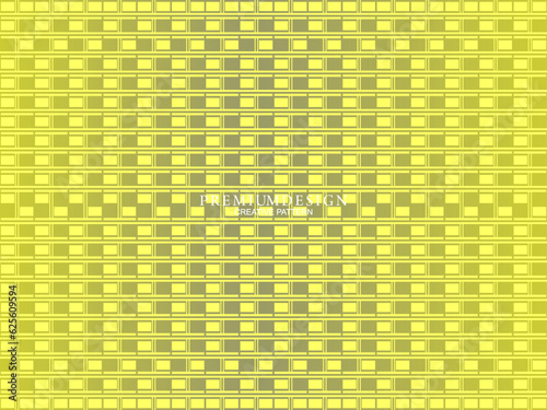 Premium background design with yellow luxury motifs. Vector horizontal template, for digital lux business banners, contemporary formal invitations, luxury vouchers, gift certificates, etc.