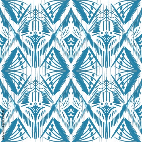 Lines fabric background  lines tribai boho Aztec textile fabric Flower  seamless two tone  ethnic  ikat  design for background carpet wallpaper clothing wrapping batik fabric style 