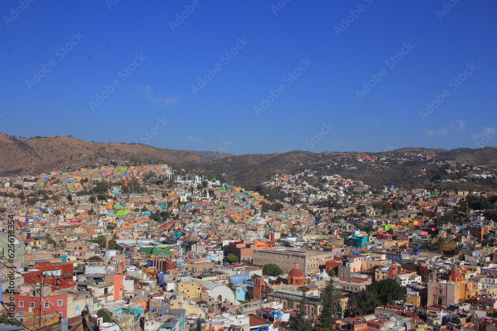 view of the city on Mexico