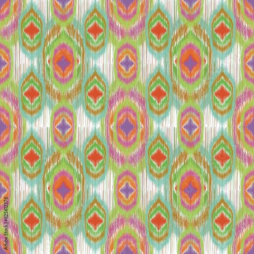 fabric background  lines tribai boho Aztec textile fabric Flower  seamless two tone  ethnic  ikat  design for background carpet wallpaper clothing wrapping batik fabric style 