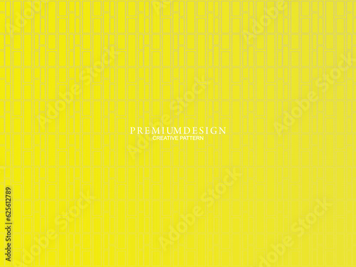 Premium background design with yellow luxury motifs. Vector horizontal template, for digital lux business banners, contemporary formal invitations, luxury vouchers, gift certificates, etc.