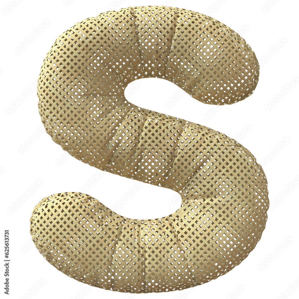 Fototapeta premium Letter S Texture Wood