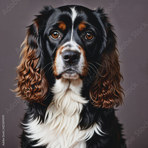 Cocker Spaniel portrait © Multiverso Design