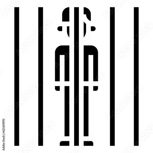 prison line icon,linear,outline,graphic,illustration