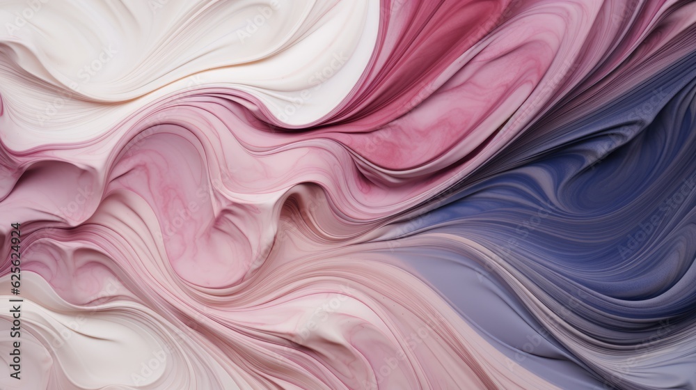 Obraz premium Abstract colorful background with fluid wavy shapes