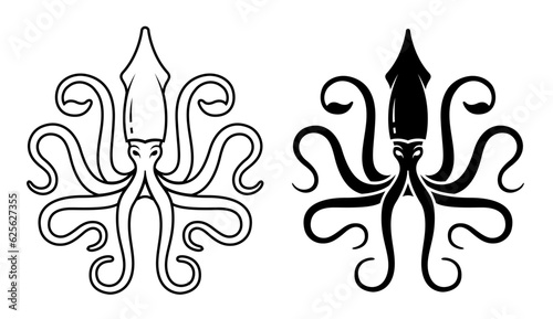 Squid Vector Art