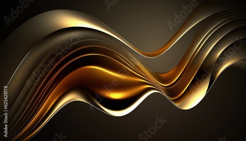 modern and abstract smooth flowing motion wallpaper design generative ai
