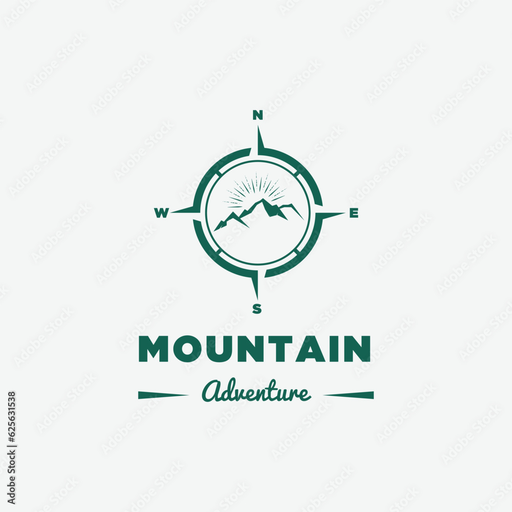 Mountains logo design vector template Mountains logo design vector template