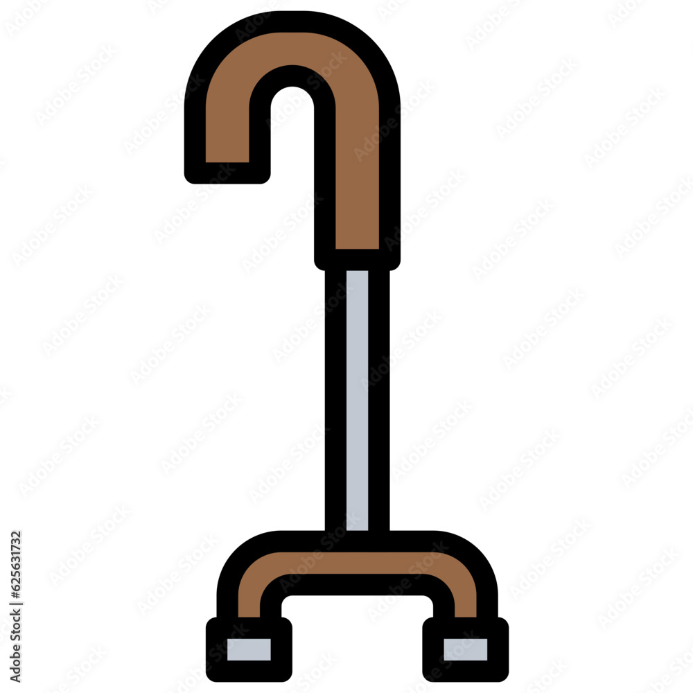 crutch line icon,linear,outline,graphic,illustration crutch line icon,linear,outline,graphic,illustration