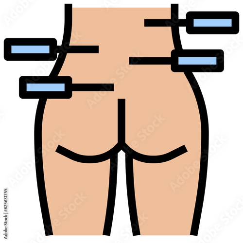 needles line icon,linear,outline,graphic,illustration