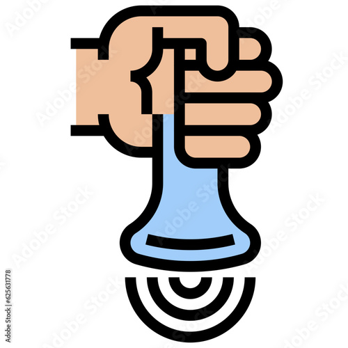ultrasound line icon,linear,outline,graphic,illustration