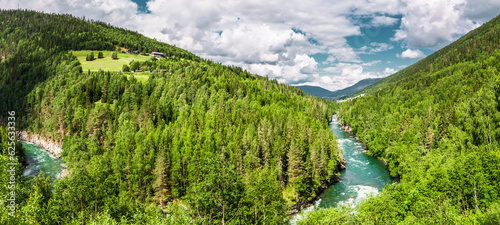 Fluss Soja in Norwegen