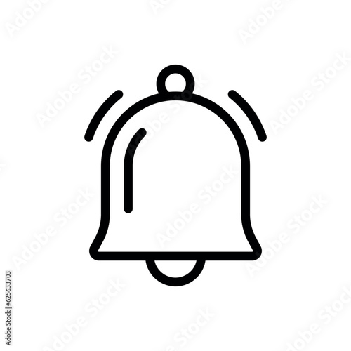 bell sign symbol vector glyph color icon