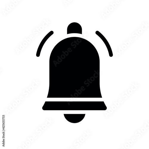 bell sign symbol vector glyph color icon