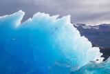 Closer view of some beautiful icebergs at Argentino Lake - El Calafate, Argentina	
