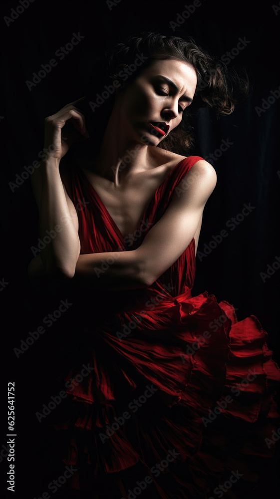 Red Dress Seduction