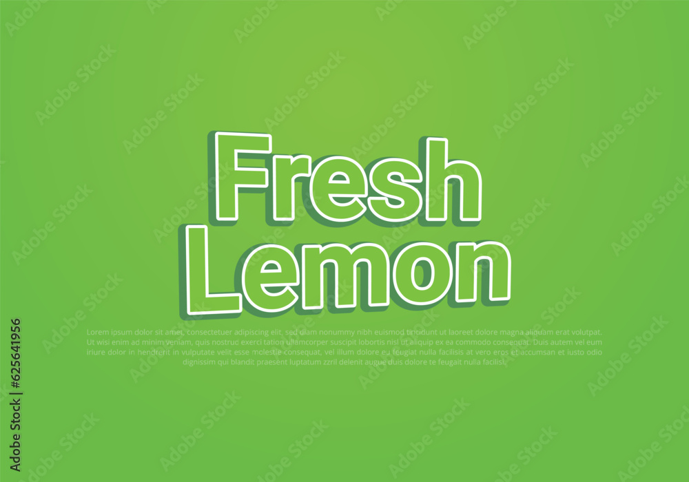 Text style effect with text style graphic element. Text style effect with text style graphic element.