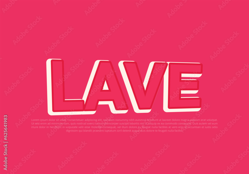 Fototapeta premium Text style effect with text style graphic element.