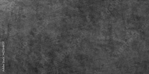 Abstract painted old and stained concrete stone wall texture, Black stone wall texture grunge rock surface or polished stone wall or black distressed grunge texture or panorama wall texture.