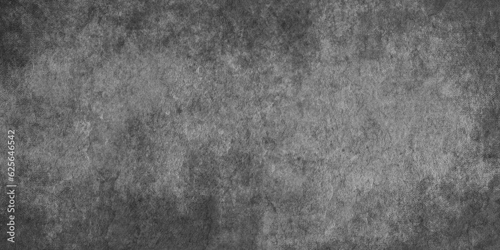 Obraz premium Abstract painted old and stained concrete stone wall texture, Black stone wall texture grunge rock surface or polished stone wall or black distressed grunge texture or panorama wall texture.